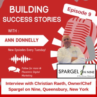 Ep9 Interview with Christian Raeth of Spargel on Nine, a New Restaurant with an Authentic German Dining Experience
