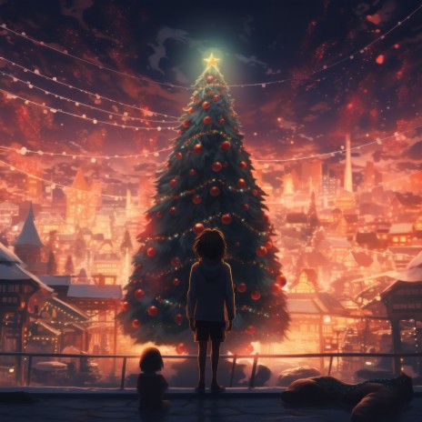 Snowflakes Compete with Neon Glare ft. Canciones De Navidad & Músicas de Natal e canções de Natal