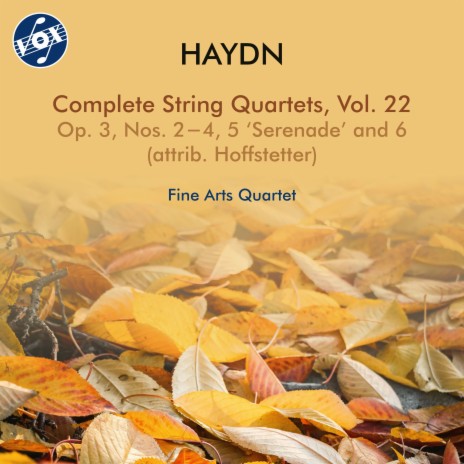 String Quartet in F Major, Op. 3 No. 5, Hob. III:17 Serenade (Attrib. R. Hoffstetter): I. Presto | Boomplay Music