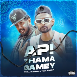 Api Thama Gamey ft. Tikx Kooda lyrics | Boomplay Music