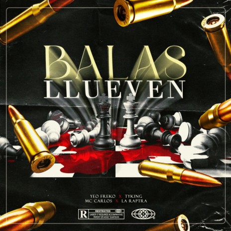 Balas llueven ft. Tyking, Laraptrap & Mc carlos | Boomplay Music