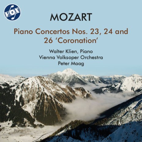 Piano Concerto No. 26 in D Major, K. 537 Coronation: II. Larghetto ft. Vienna Volksoper Orchestra & Peter Maag | Boomplay Music