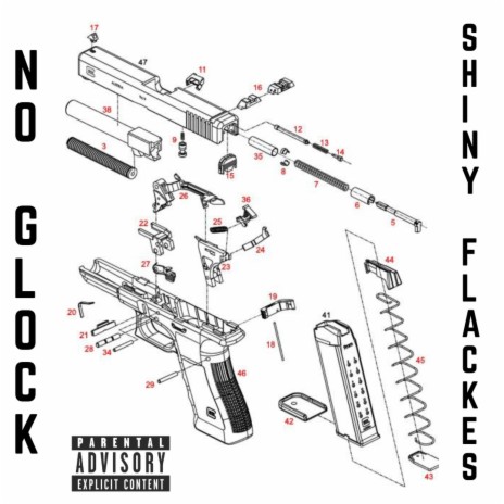 NO GLOCK ft. Rocc7a | Boomplay Music