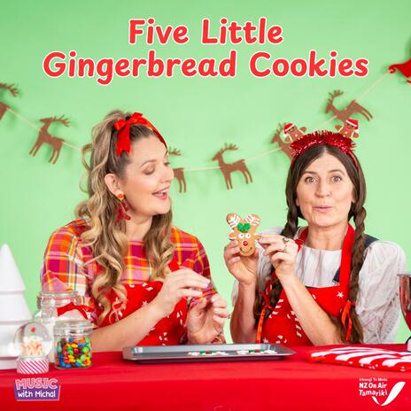 Five Little Gingerbread Cookies ft. Claudia Robin Gunn | Boomplay Music