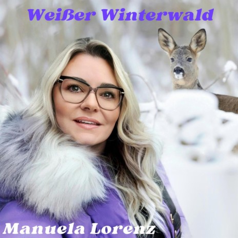 Weißer Winterwald