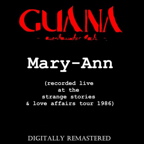 Mary-Ann (Live Version 1986) | Boomplay Music