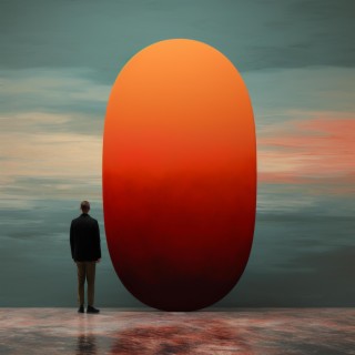 Man Standing Before The Egg