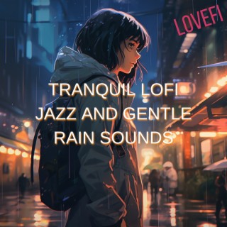 Tranquil Lofi Jazz and Gentle Rain Sounds for Peaceful Meditation