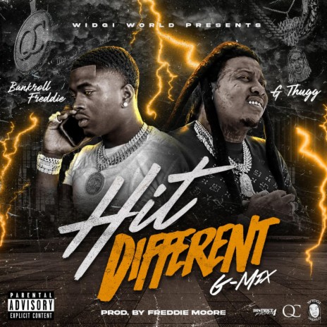 Hit Different G-Mix ft. Bankroll Freddie | Boomplay Music