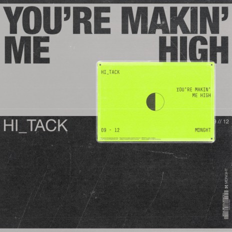 You're Makin Me High | Boomplay Music