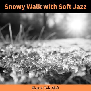 Snowy Walk with Soft Jazz