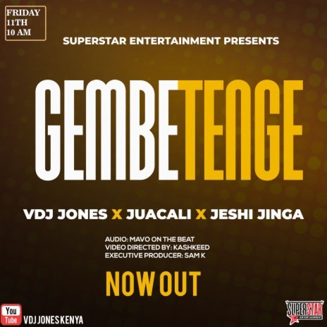 Gembetenge (Ngeli Ya Genge Remix) ft. Juacali & Jeshi Jinga