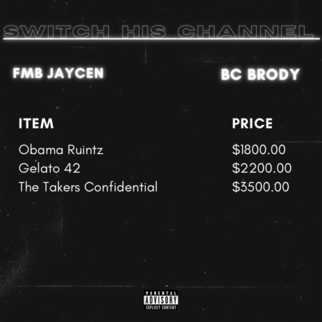 Switch His Channel ft. FMB Jaycen | Boomplay Music