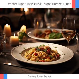 Winter Night Jazz Music: Night Breeze Tunes