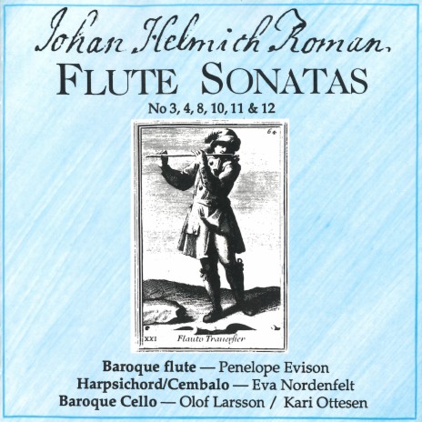 Flute Sonata No. 11 in G Minor ft. Eva Nordenfelt, Olof Larsson & Johan Helmich Roman | Boomplay Music