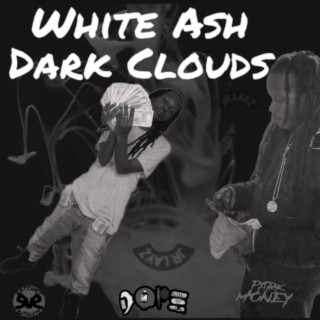 white ash dark clouds