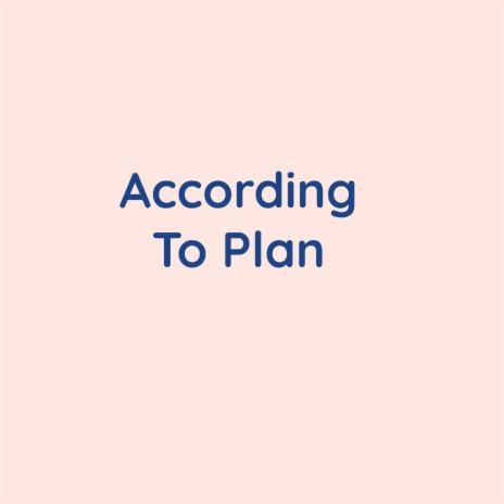 According To Plan | Boomplay Music