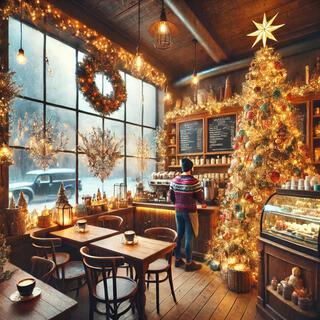 Cozy Christmas Coffee Shop: Smooth & Chill Sax Instrumental Collection