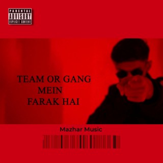 TEAM OR GANG MEIN FARAK HAI