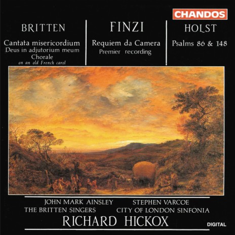 Requiem de Camera, Op. 3: II. How still this quiet cornfield is tonight! ft. City of London Sinfonia, Stephen Varcoe, David Hoult & Britten Singers | Boomplay Music