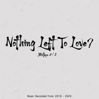 Nothing Left To Love?