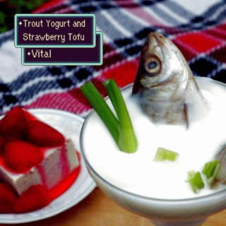 Trout Yogurt And Strawberry Tofu