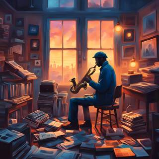 Midnight Study Vibes: Lo-Fi Jazz & Chill Mellow Sax