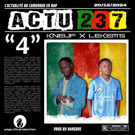 Actu 237 4 ft. LEKEM'S | Boomplay Music