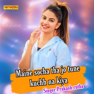 Maine Socha Tha Jo Tune Kuchh Na Kiya