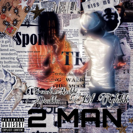 2 Man ft. Lil Glokk | Boomplay Music