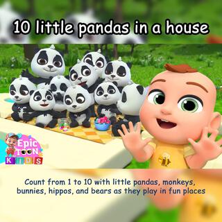 Counting 10 Little Pandas