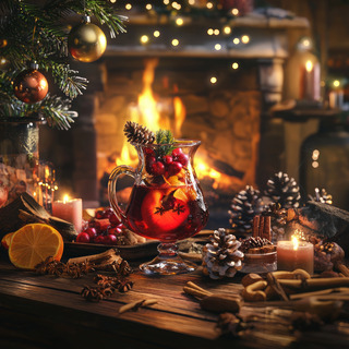 Spiced Cider Sounds: The Essence of Christmas