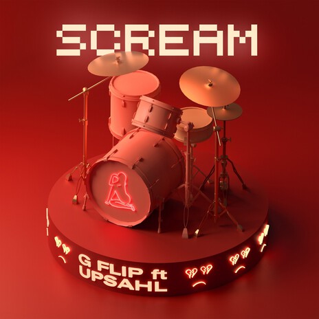 Scream ft. UPSAHL | Boomplay Music