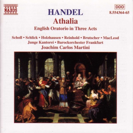 Athalia, HWV 52, Pt. 3, Scene 4: No. 52 Aria (Mathan) | Boomplay Music