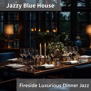 Fireside Luxurious Dinner Jazz