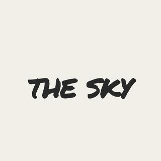 the sky