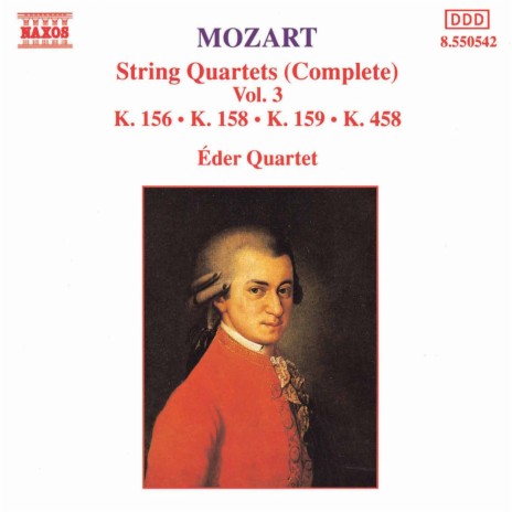 String Quartet No. 3 in G Major, K. 156: I. Presto | Boomplay Music