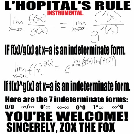 L'Hôpital's Rule (Instrumental)
