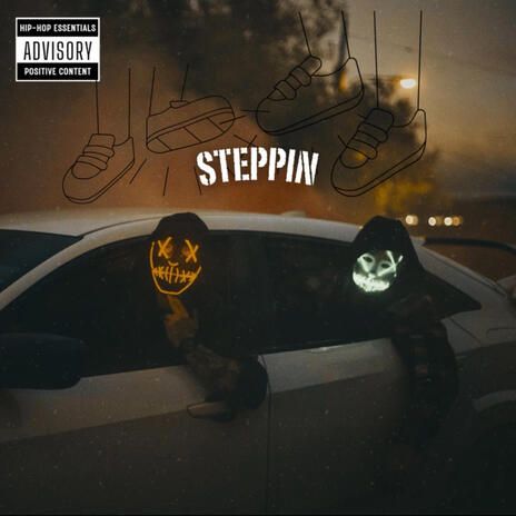 Steppin' ft. Black FR | Boomplay Music