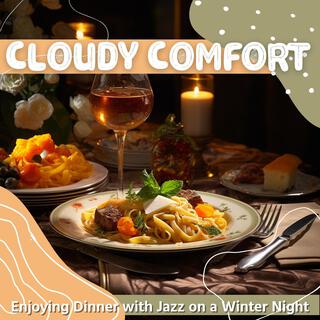 Enjoying Dinner with Jazz on a Winter Night