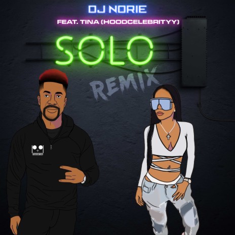 Solo (Remix) ft. Tina (Hoodcelebrityy) | Boomplay Music