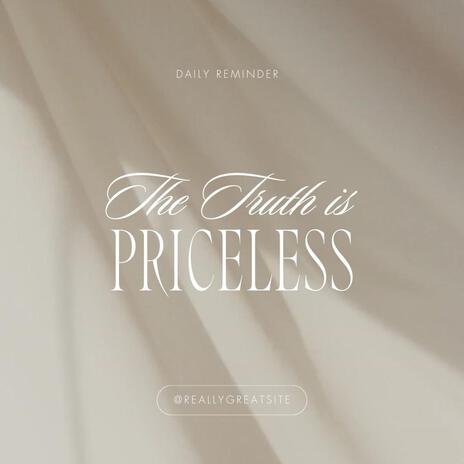 The Truth is Priceless ft. Aleashu Portuswaze | Boomplay Music