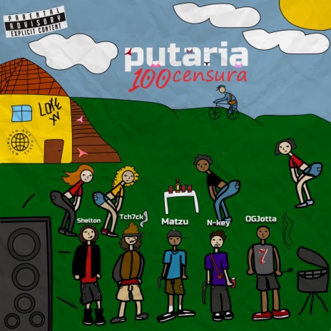 Putaria 100 Censura ft. N-Key, SheltonBxD, TugCh7ck & OGJOTTA | Boomplay Music