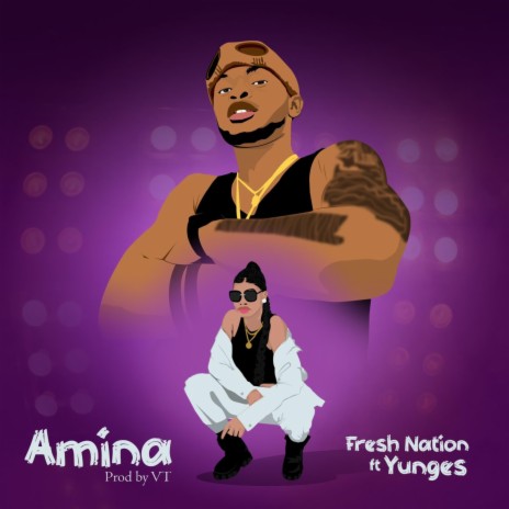 Amina ft. Yunges | Boomplay Music