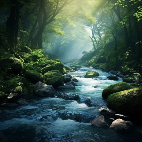 Melodic River Flow Serenity ft. Waters Of Deluge & Nature Sounds Radio