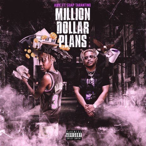 Million Dollar Plans ft. Guap Tarantino | Boomplay Music