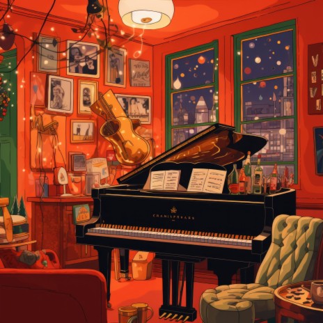 Festive Jazz Piano Wonderland ft. Classic Brooklyn Jazz Playlist & Chilled Easy Listening Jazz | Boomplay Music