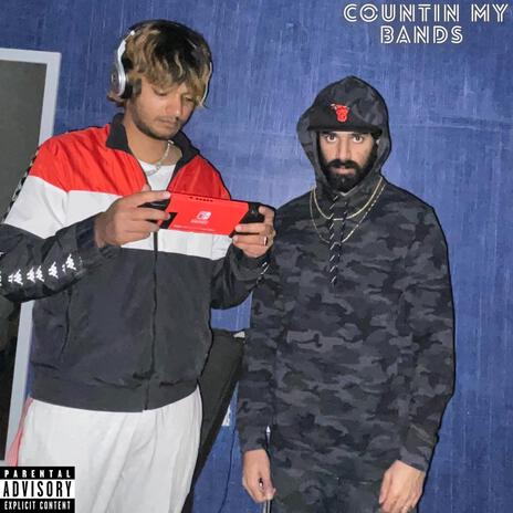 Countin' My Bands ft. SLY VIN | Boomplay Music