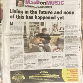 The Future Cork Local Band (interview on Derry Now News Music Article feb/2023 (Podcast) (Radio Edit)