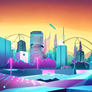 Futuristic park